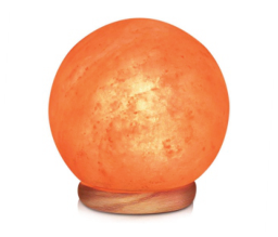 Ball-Shaped Salt Lamp