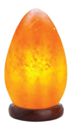 Egg-Shaped Salt Lamp
