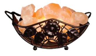 Floral Iron Basket
