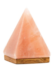 Pyramid Salt Lamp