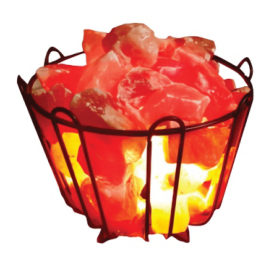 Rounded-Rod Iron Basket