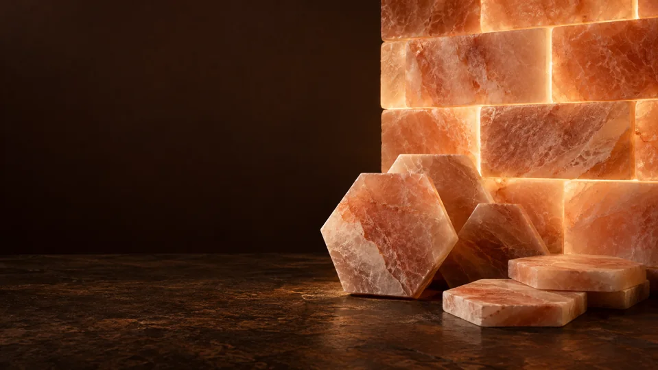 Illustrative bricks & architectural salt collection