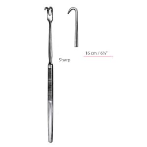 Skin Hook Sharp Single Prong Retractors Surgical Instruments Veterinary Tools - Image 1