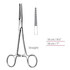Kelly-Rankin Delicate Hemostatic Forceps Straight Surgical Instruments Veterinary Tools - Image 1
