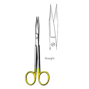 Goldman-Fox Dissecting Scissors TC Straight With Sharp / Sharp Ends Surgical Instruments Veterinary Tools - Image 1